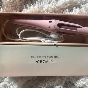 TUSVAGLA Automatic Curling Iron in Pink